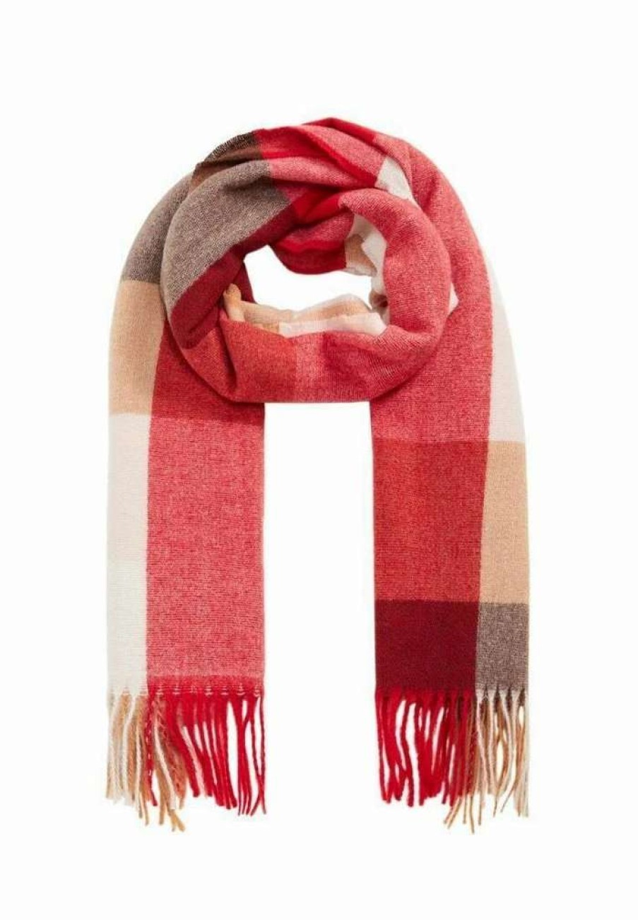 Accessoires * | Mango Gloria Scarf Cervena