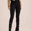 Clothing * | Mango Boton-A Trousers Black