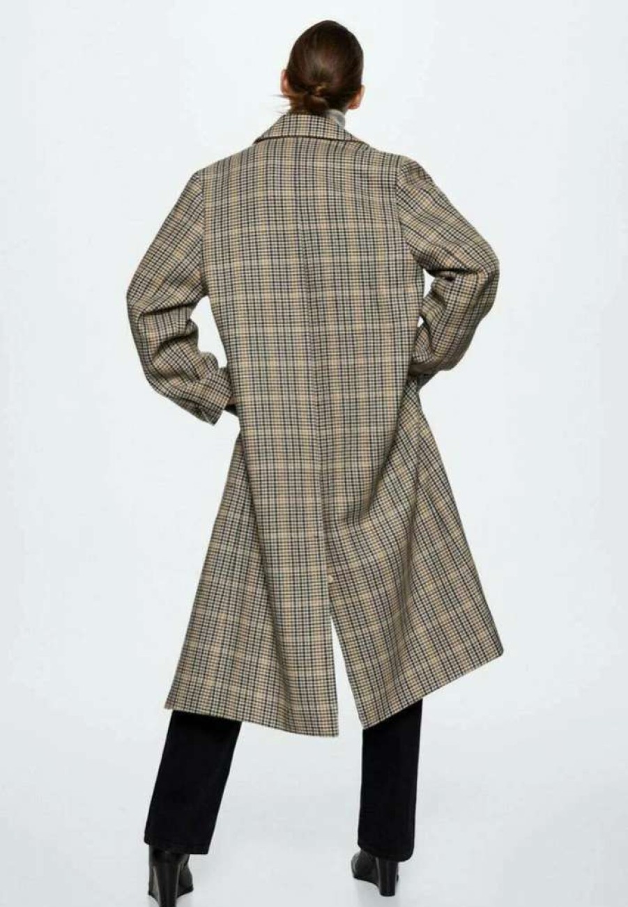 Clothing * | Mango Matamua Classic Coat Marron