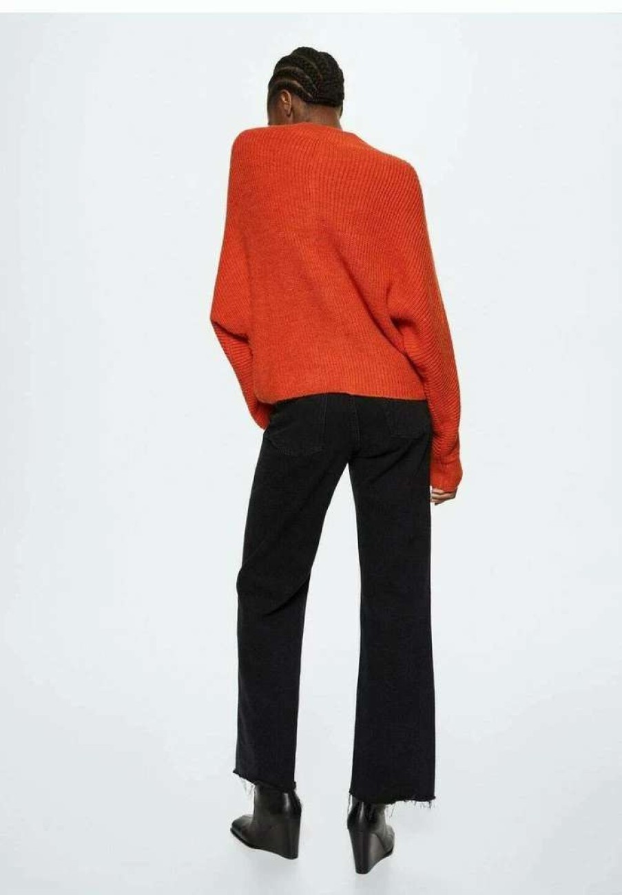 Clothing * | Mango Washin Jumper Oranje