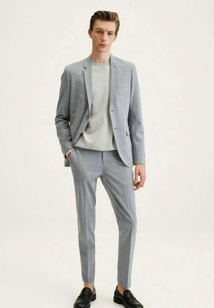 Clothing * | Mango Paulo Blazer Jacket Grigio