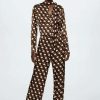 Clothing * | Mango Geo A Jumpsuit Bruin