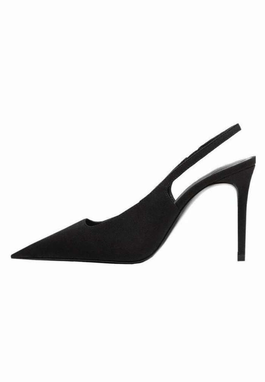 Shoe * | Mango Rota High Heeled Sandals Noir