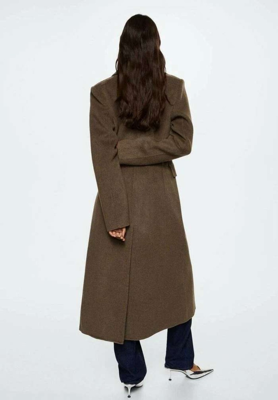 Clothing * | Mango Madonna Classic Coat Medium Brown