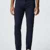 Clothing * | Mango Billy Trousers Bleu Marine Fonce