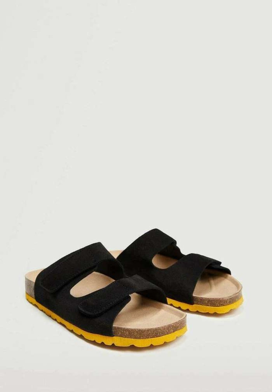 Shoe * | Mango Recife Mules Black