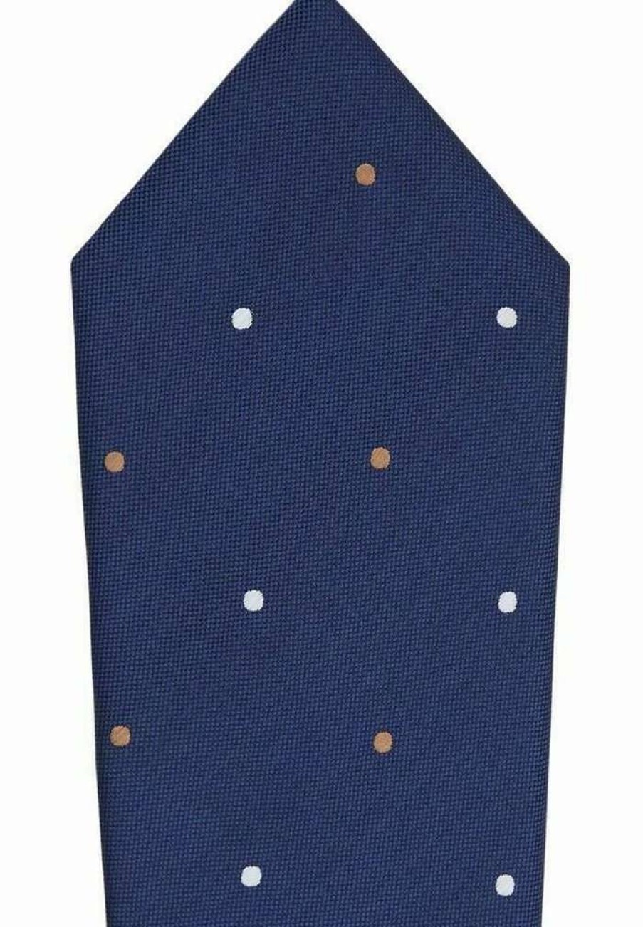 Accessoires * | Mango Dots Tie Blauw