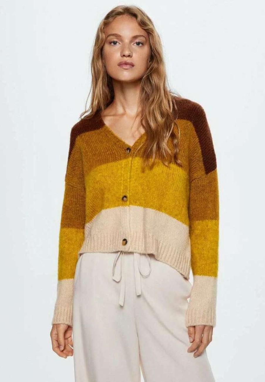 Clothing * | Mango Rayi Cardigan Ecru