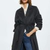 Clothing * | Mango Batin Short Coat Gra