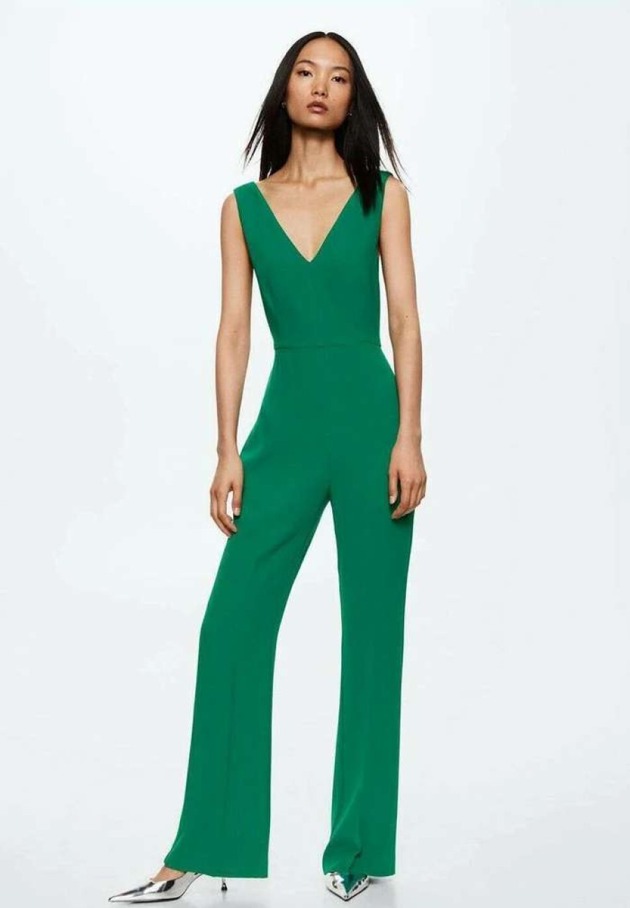 Clothing * | Mango July Jumpsuit Gron