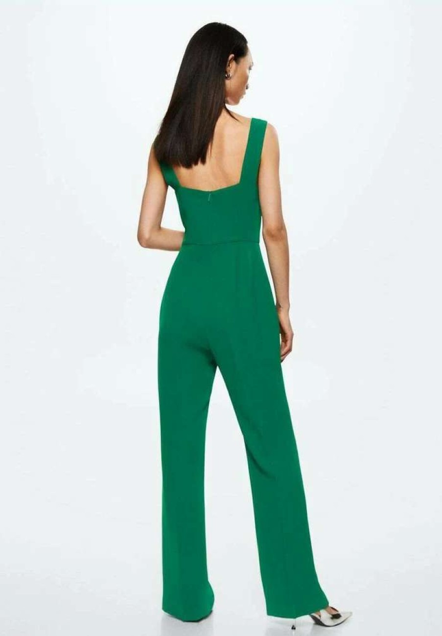 Clothing * | Mango July Jumpsuit Gron