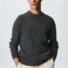 Clothing * | Mango Park Jumper Charcoal