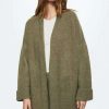 Clothing * | Mango Susi Cardigan Kaki