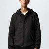 Clothing * | Mango Outdoor Jacket Schwarz