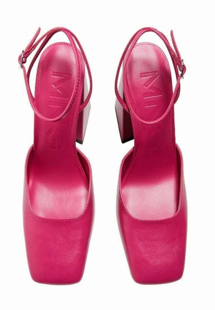 Shoe * | Mango High Heels Pastel Pink