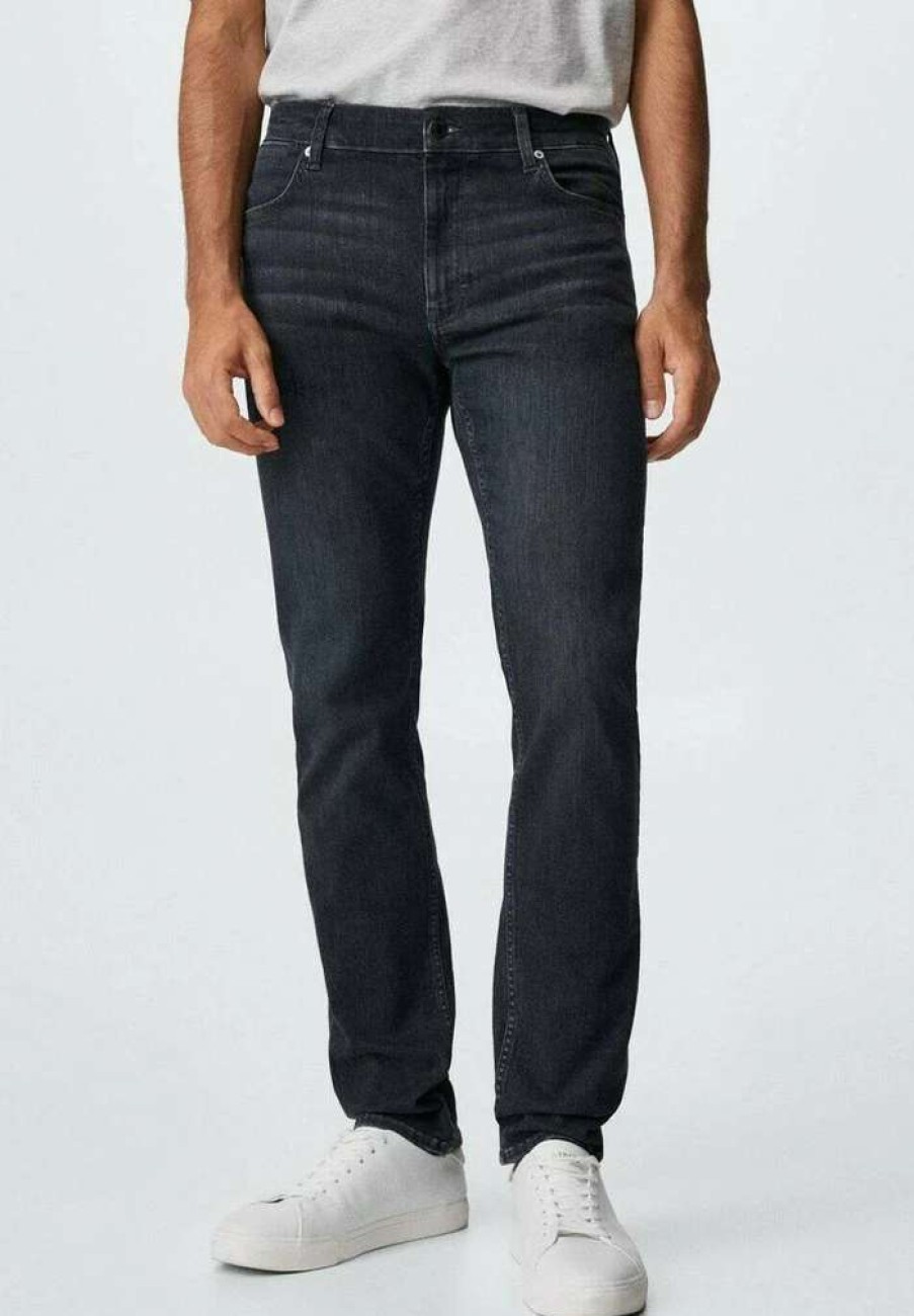 Clothing * | Mango Patrick Slim Fit Jeans Denim Grey