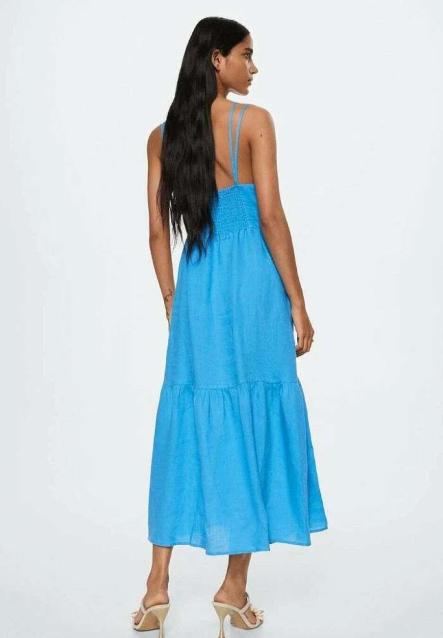 Clothing * | Mango Roberta Day Dress Bleu