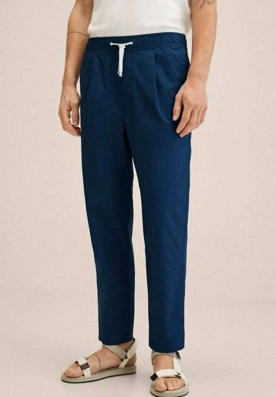 Clothing * | Mango Tiberio Trousers Blue