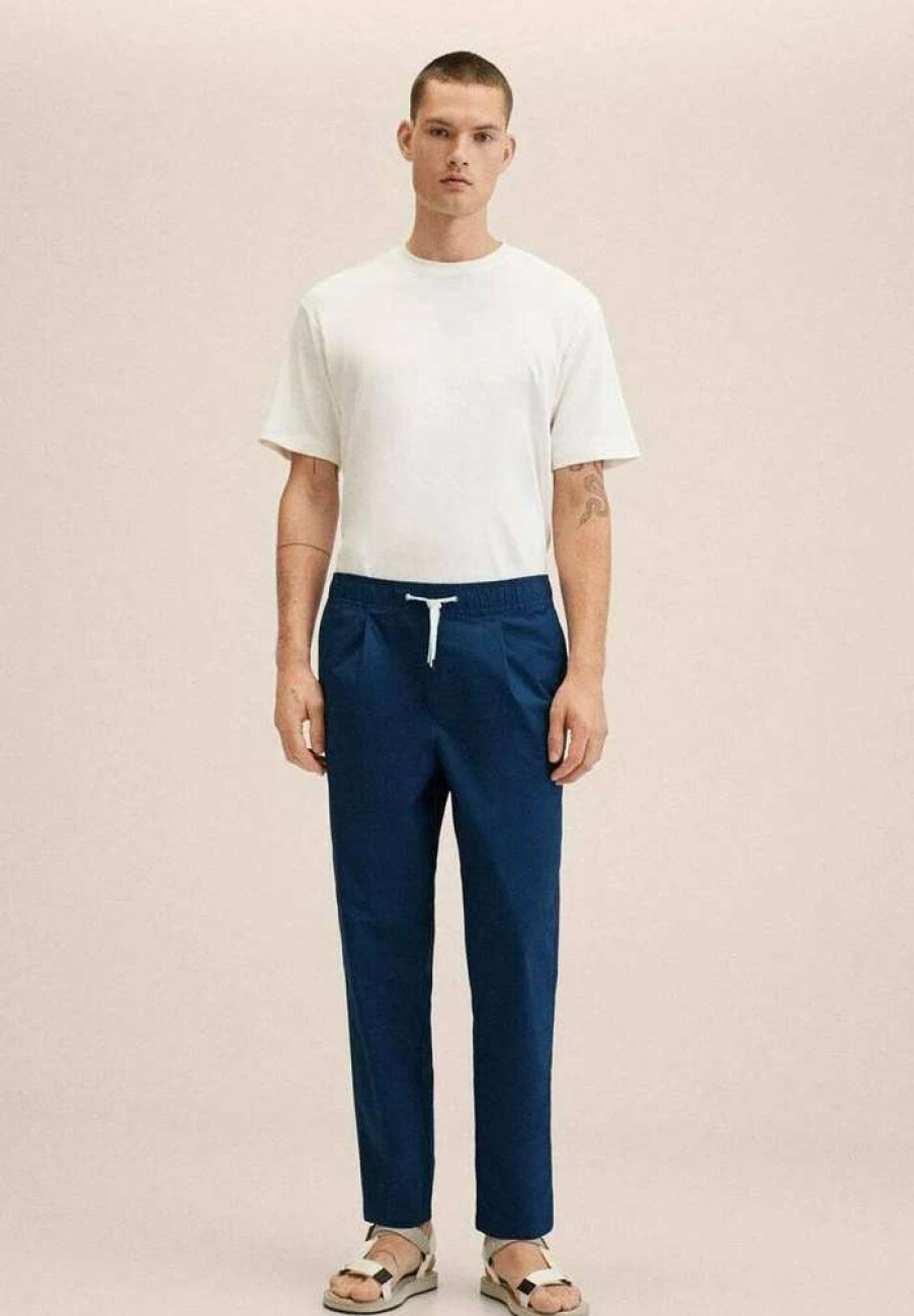 Clothing * | Mango Tiberio Trousers Blue