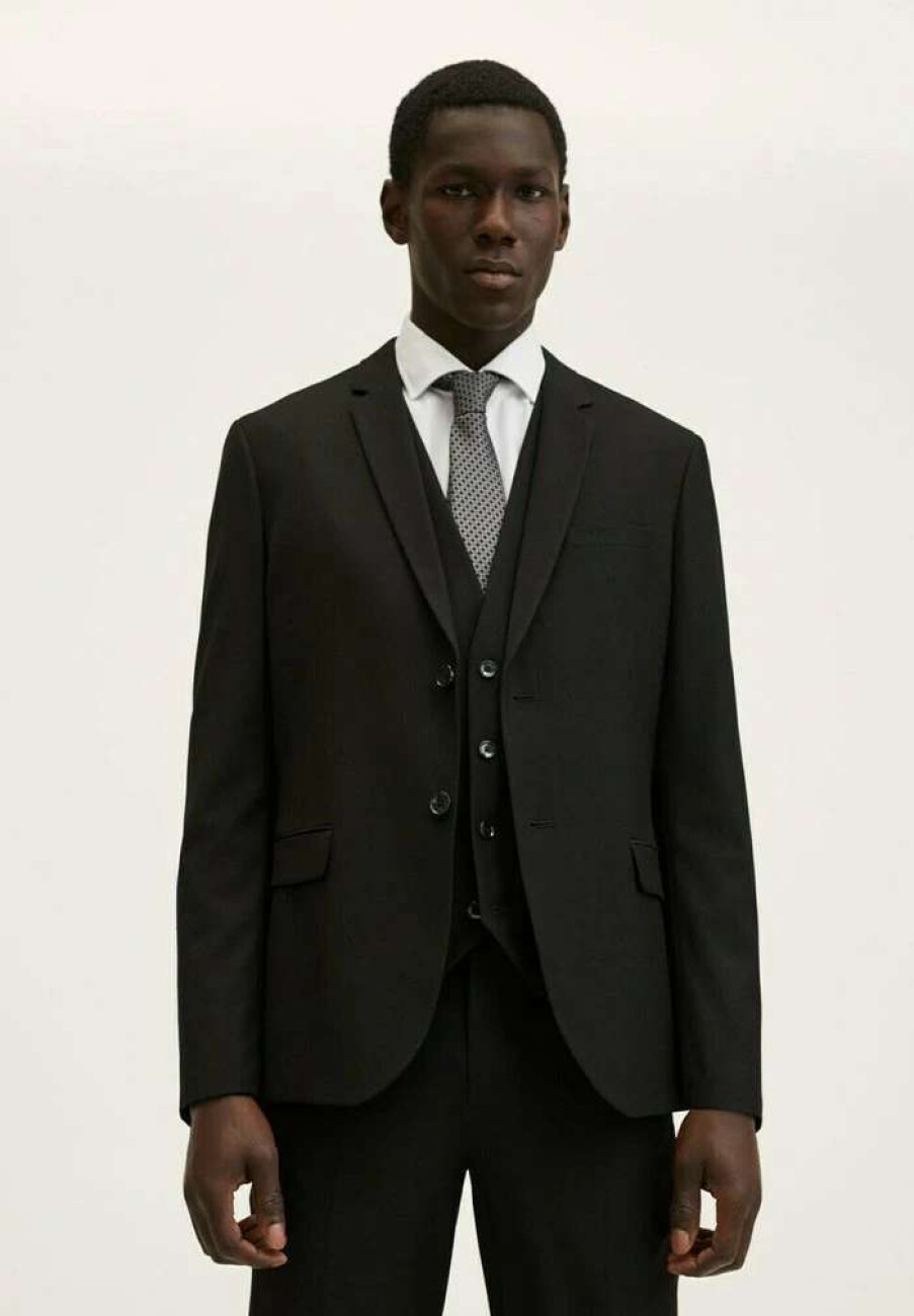 Clothing * | Mango Suit Jacket Nero