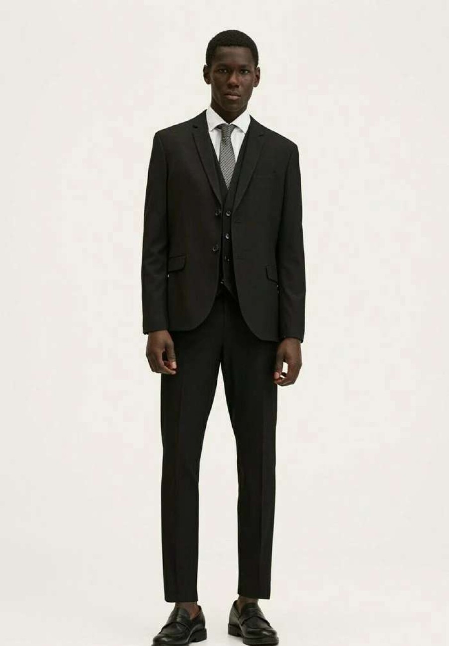 Clothing * | Mango Suit Jacket Nero