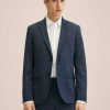 Clothing * | Mango Paulo Suit Jacket Indigoblauw