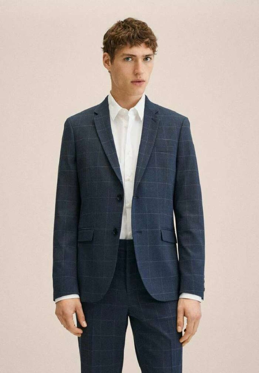 Clothing * | Mango Paulo Suit Jacket Indigoblauw