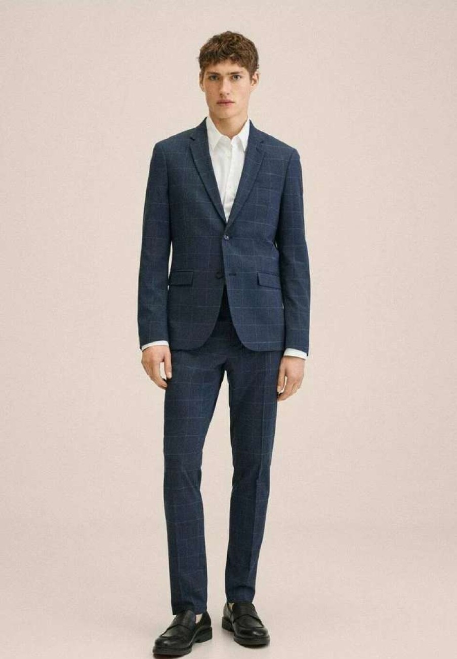 Clothing * | Mango Paulo Suit Jacket Indigoblauw