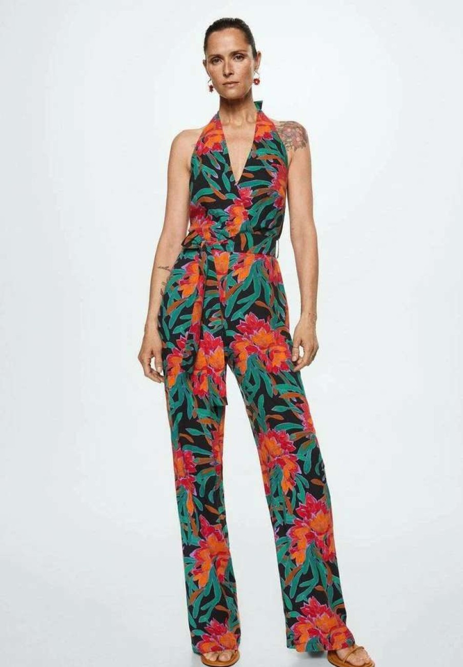 Clothing * | Mango Jumpsuit Noir