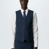 Clothing * | Mango Brasilia Suit Waistcoat Donkermarine