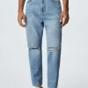 Clothing * | Mango Nestor Straight Leg Jeans Bleu Clair