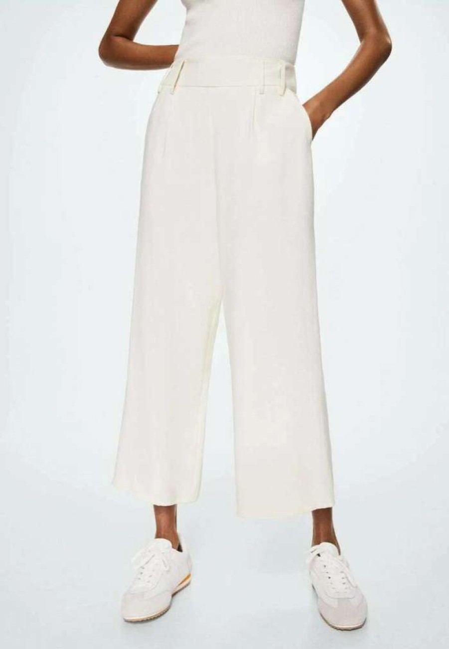 Clothing * | Mango Bosco-H Trousers A Cru