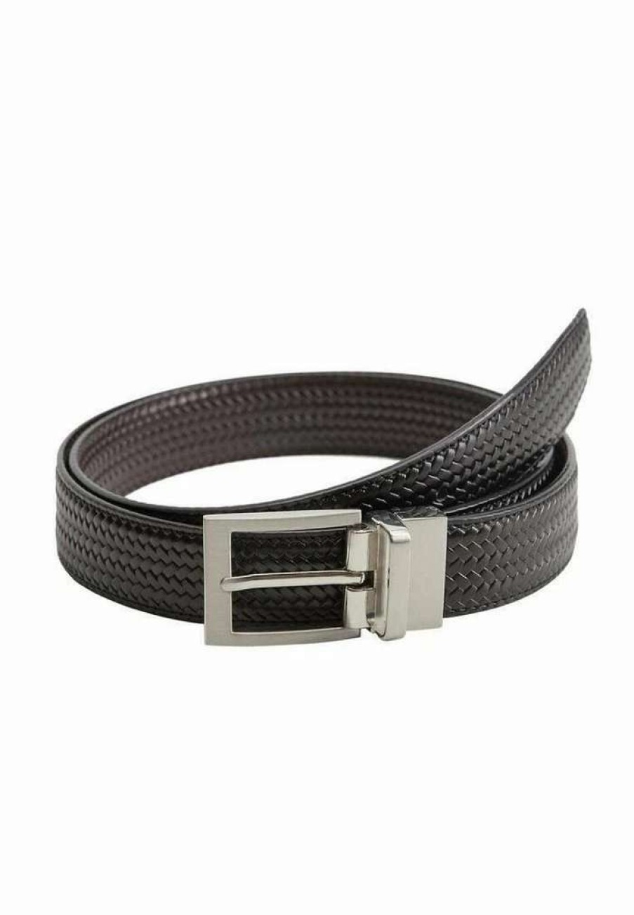 Accessoires * | Mango Emili Belt Black