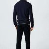 Clothing * | Mango Lotus Jumper Navy