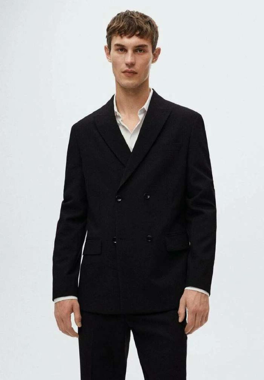 Clothing * | Mango Boston Blazer Jacket Schwarz