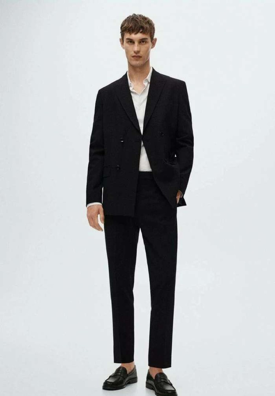 Clothing * | Mango Boston Blazer Jacket Schwarz