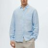 Clothing * | Mango Avispa I Shirt Bleu Ciel