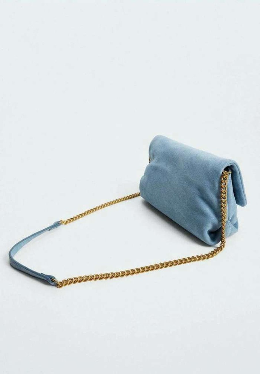 Accessoires * | Mango Dolce Across Body Bag Blau