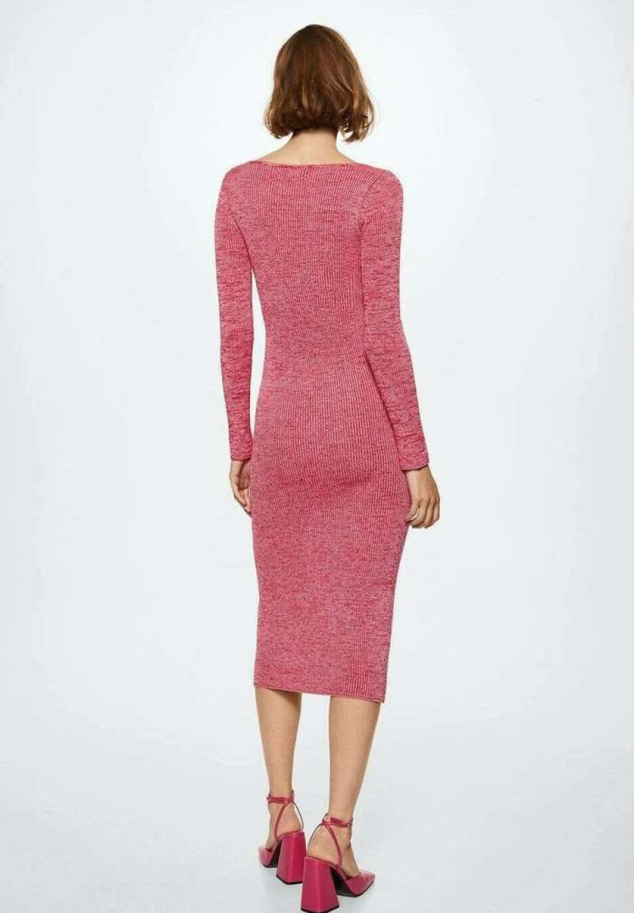 Clothing * | Mango Areniza Jumper Dress Pink