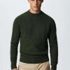 Clothing * | Mango Colina Jumper Khaki