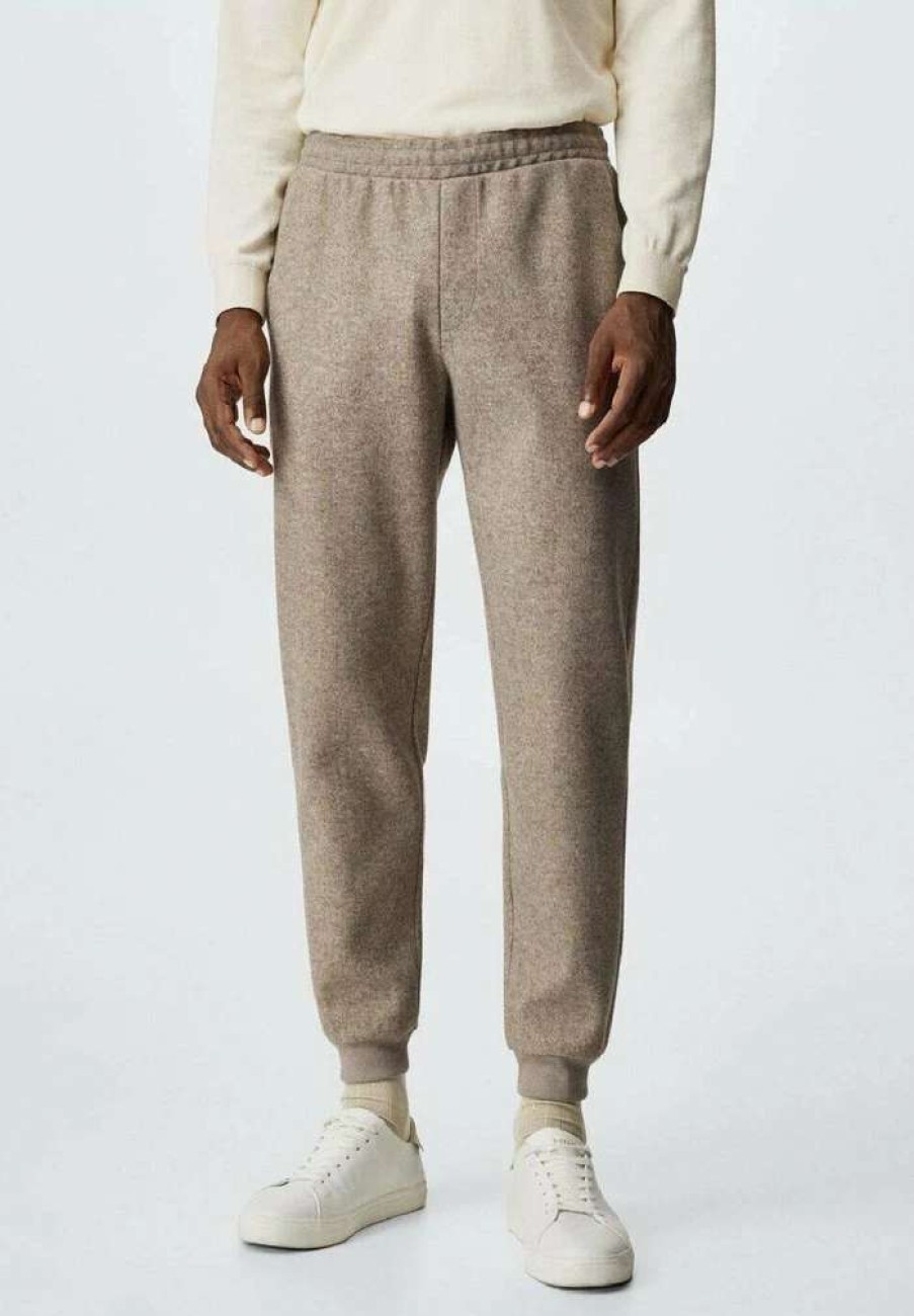 Clothing * | Mango Alludiap Tracksuit Bottoms Beige