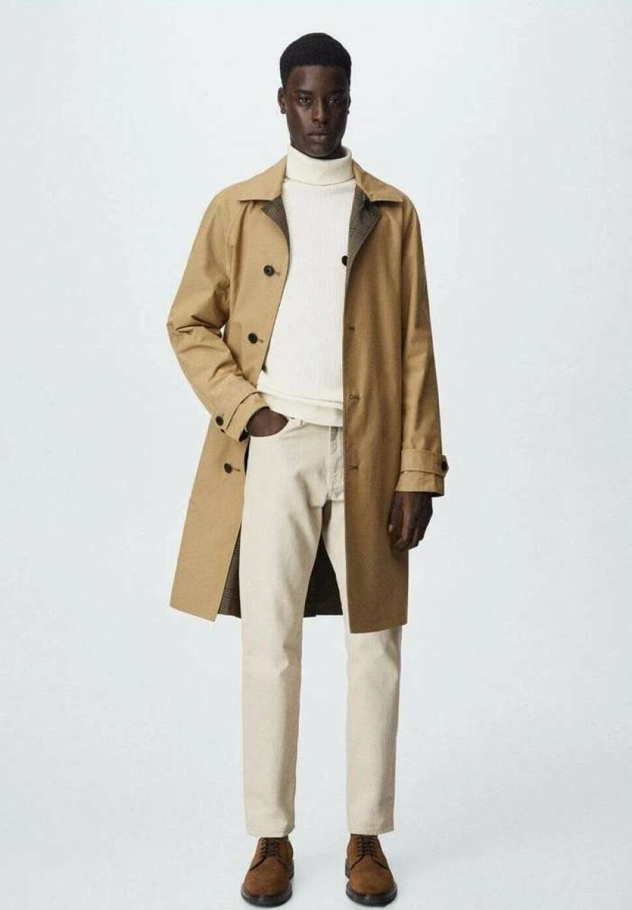 Clothing * | Mango Trencho Classic Coat Braun