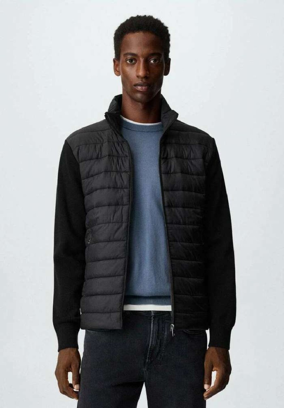 Clothing * | Mango Mikel Light Jacket Black