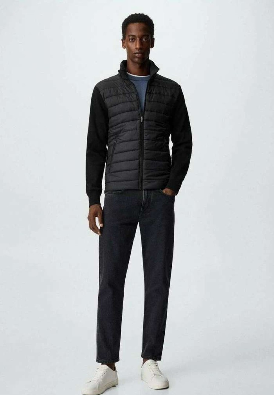 Clothing * | Mango Mikel Light Jacket Black