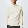 Clothing * | Mango Carino-I Jumper Gebroken Wit