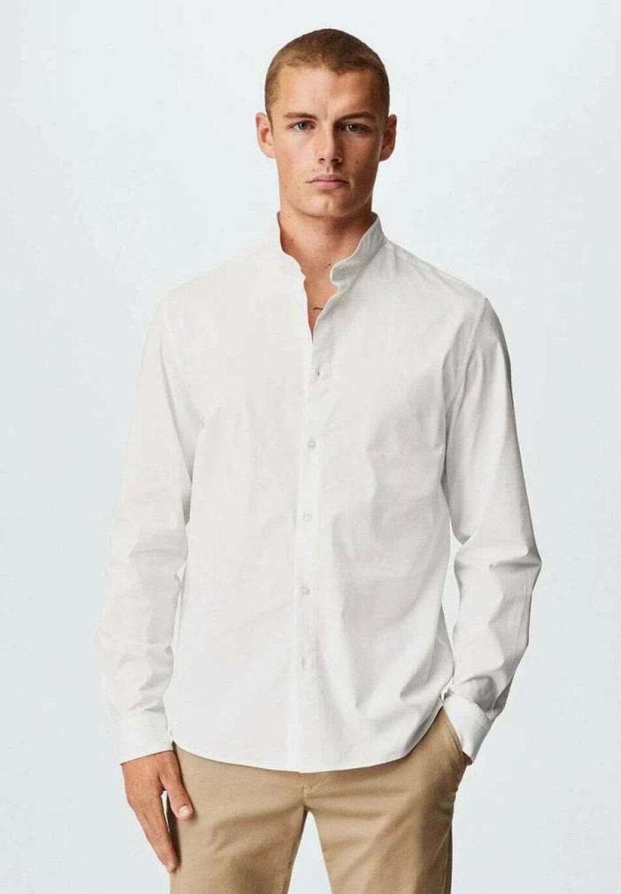 Clothing * | Mango Caneda Shirt Blanc