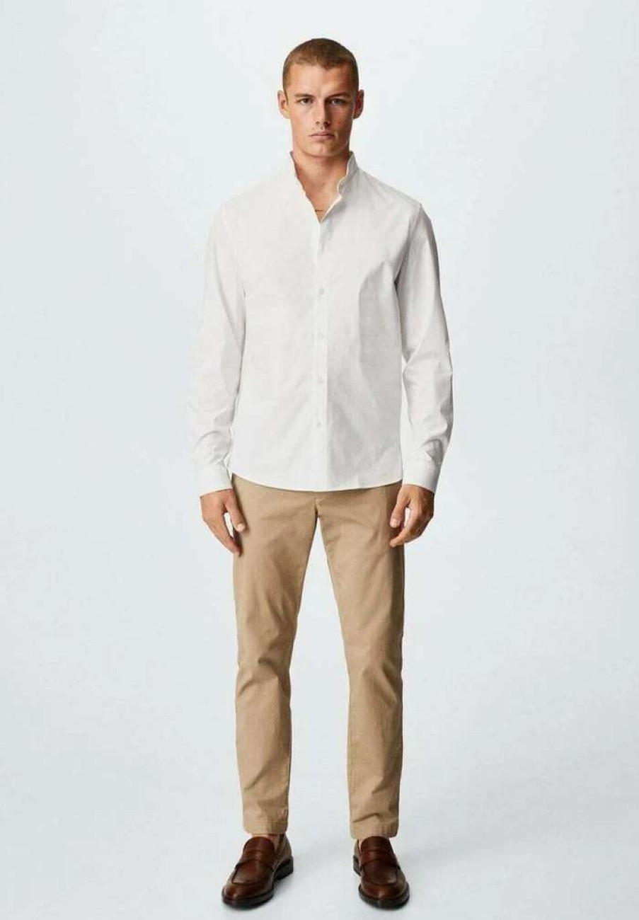 Clothing * | Mango Caneda Shirt Blanc