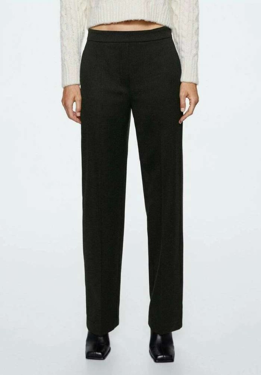 Clothing * | Mango Eva Trousers Grau