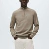 Clothing * | Mango Tenp Jumper Beige