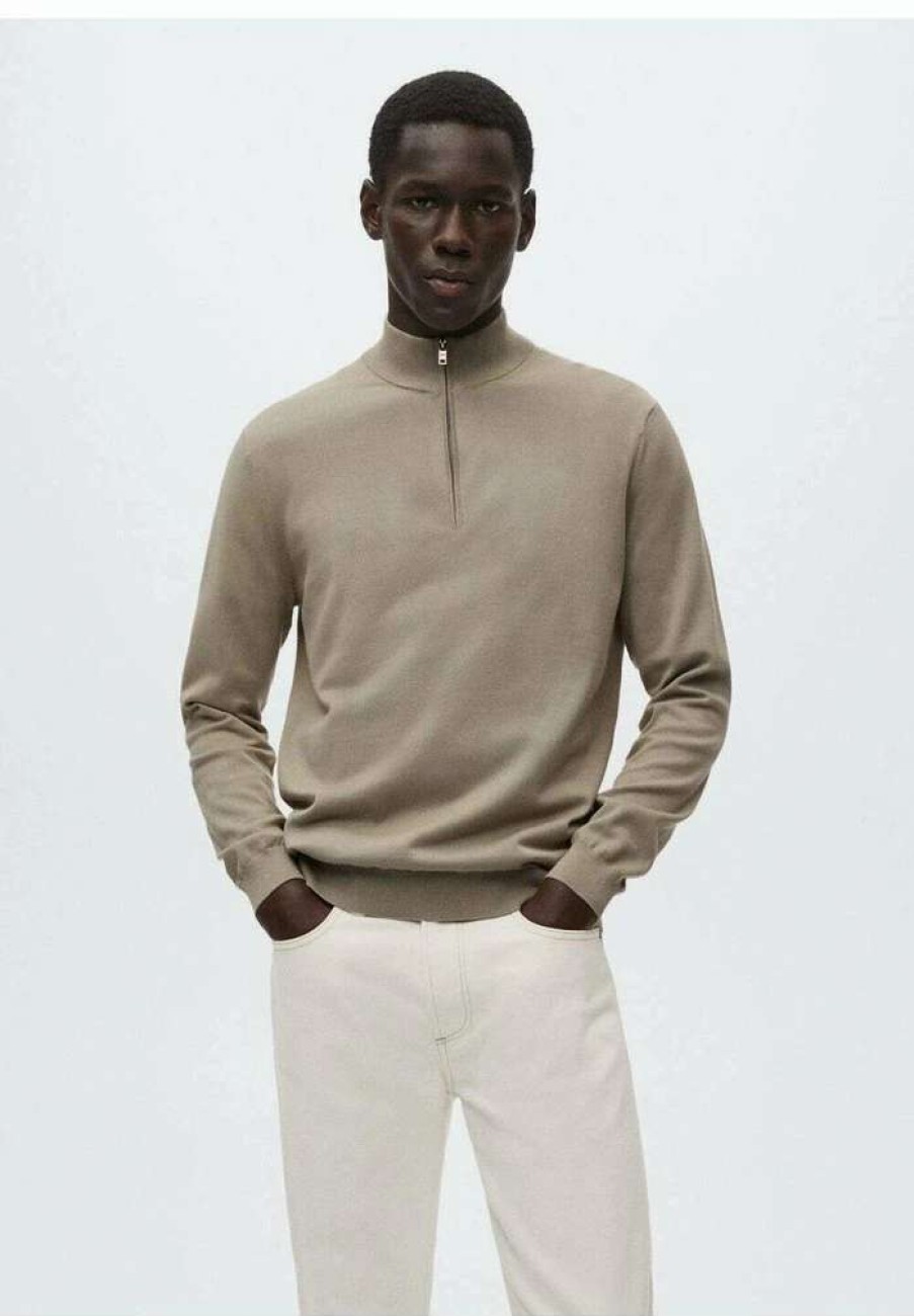 Clothing * | Mango Tenp Jumper Beige